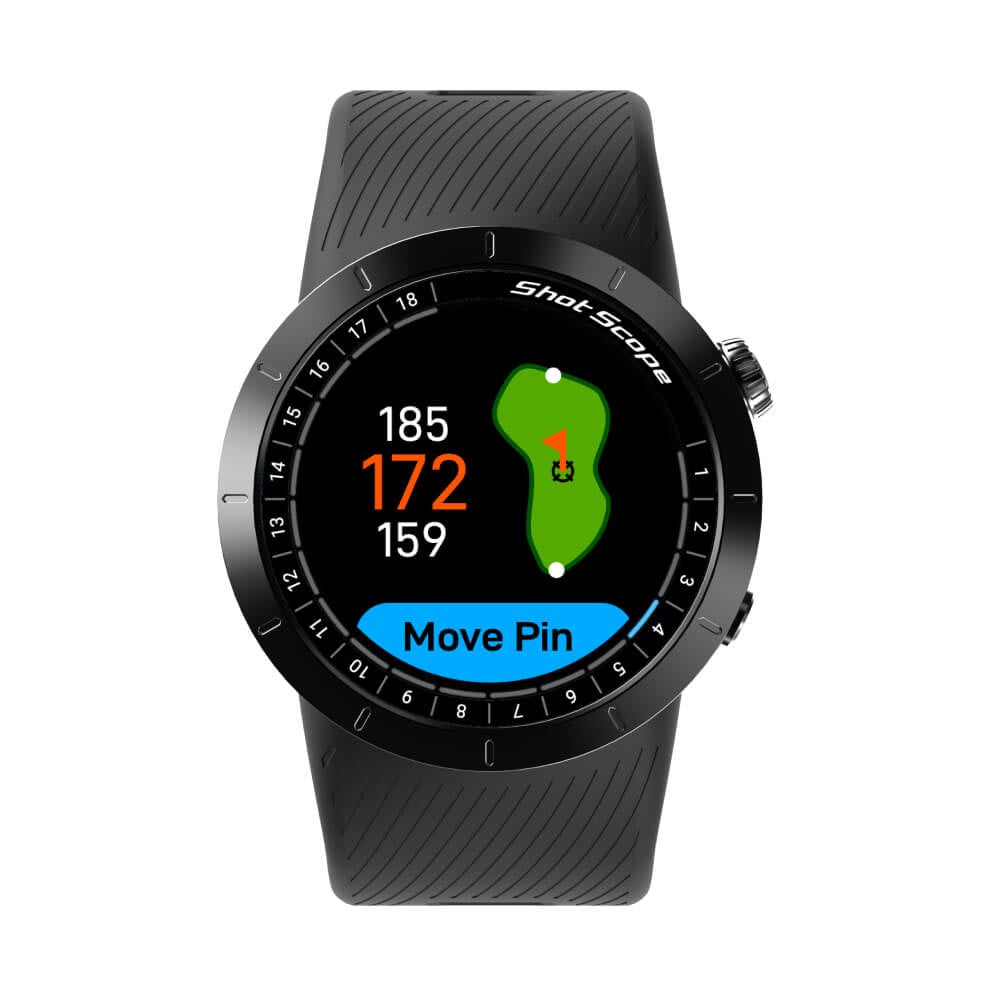 Shot Scope X5 Premium Golf GPS Watch with Automatic Performance Tracking - Ex-Demo