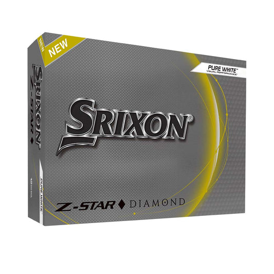 Srixon Z-Star Diamond 2 Golf Ball White  