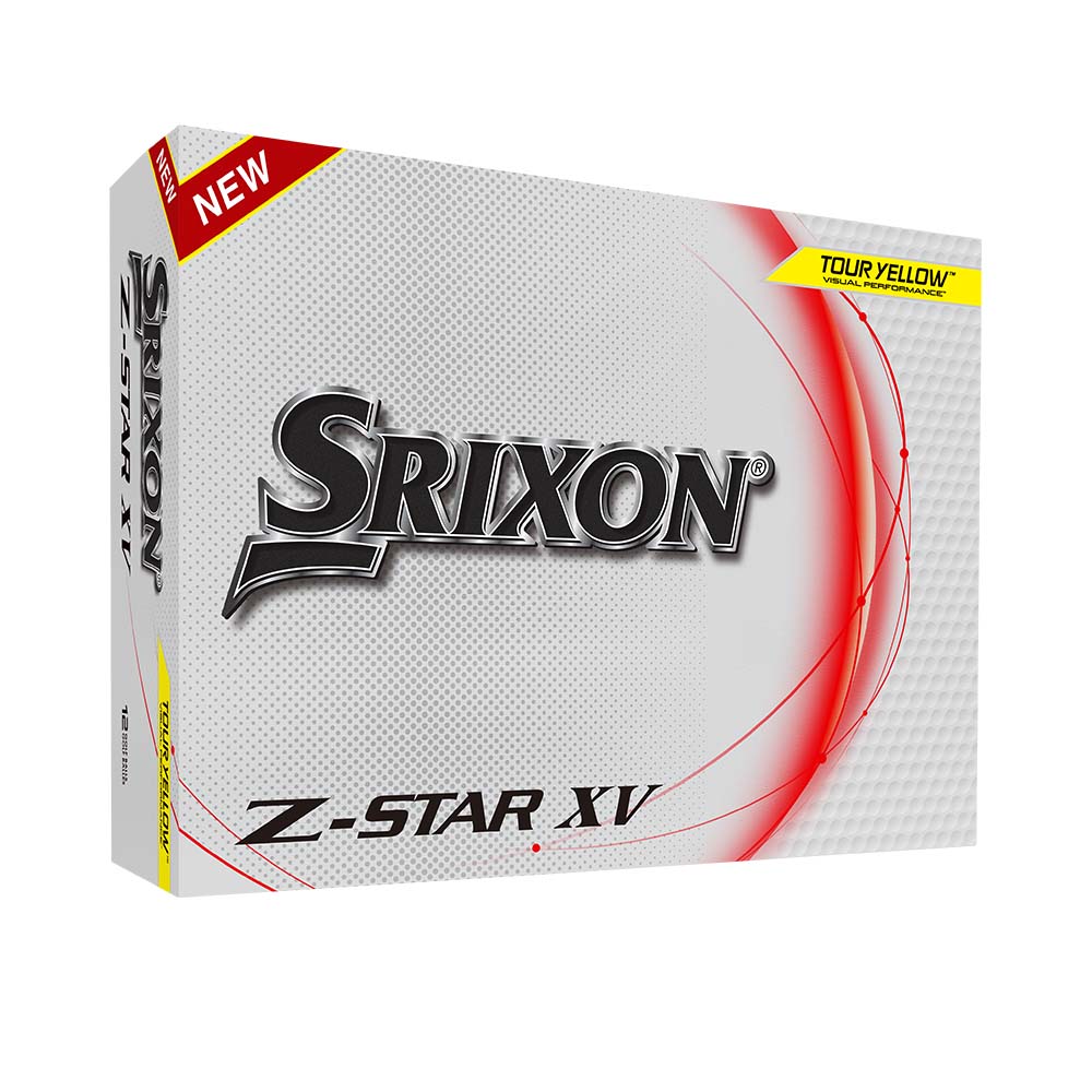 Srixon Z-Star XV Gen 8 Golf Balls Yellow