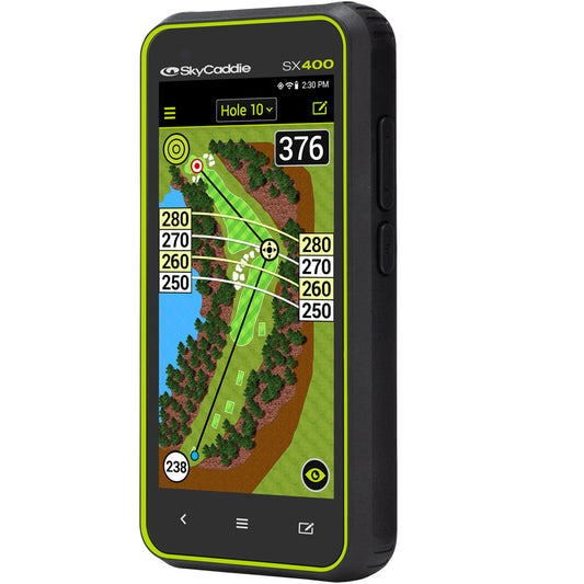 SkyCaddie SX400 Golf GPS 4" Screen Handheld Device Black  