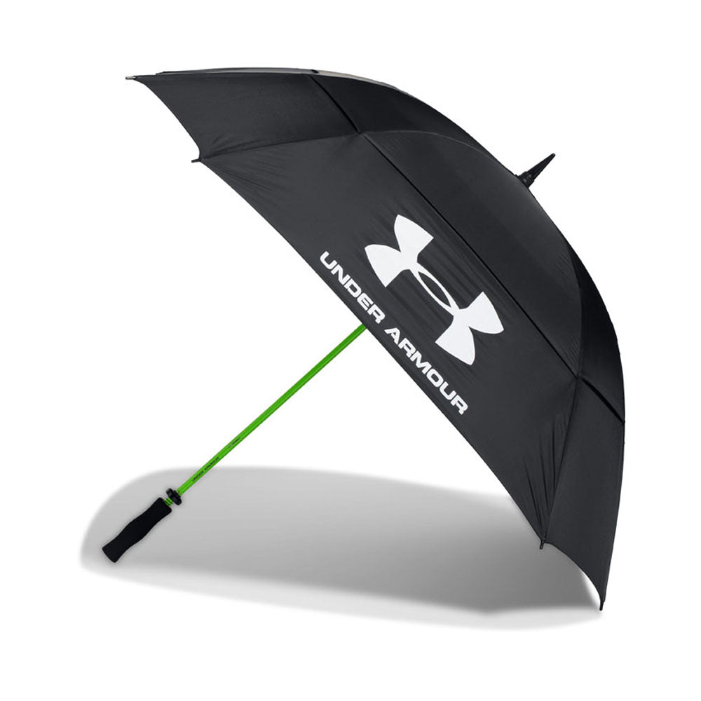 Under Armour UA Double Canopy Golf Umbrella Black  