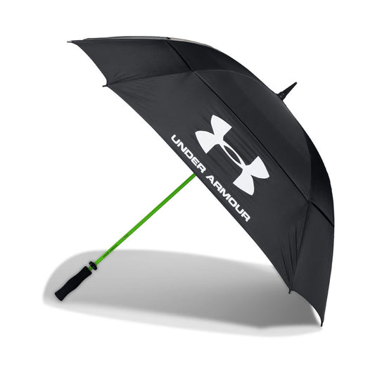Under Armour UA Double Canopy Golf Umbrella Black  