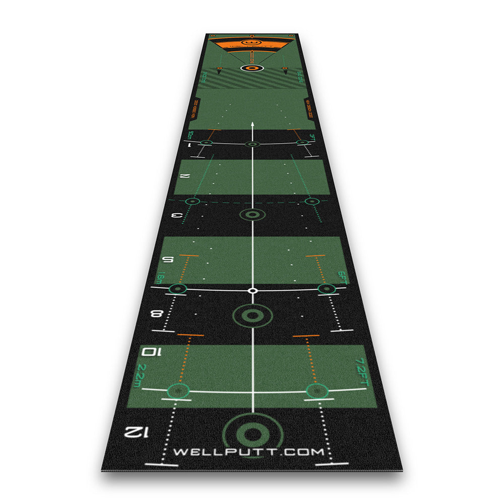 Wellputt Golf 3 Meter High Speed Putting Mat   