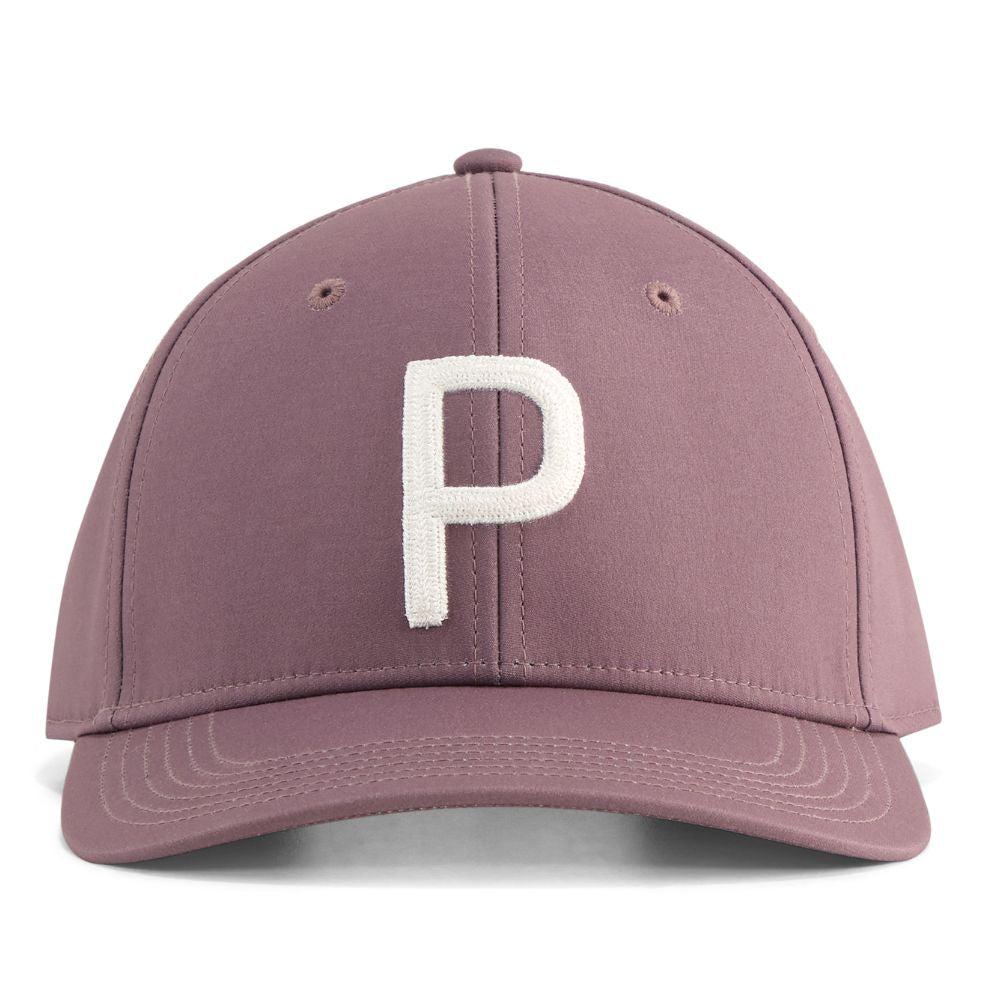 PUMA Heritage P Tech Men's Golf Cap 2026 - Rich Cocoa / Warm White Rich Cocoa / Warm White