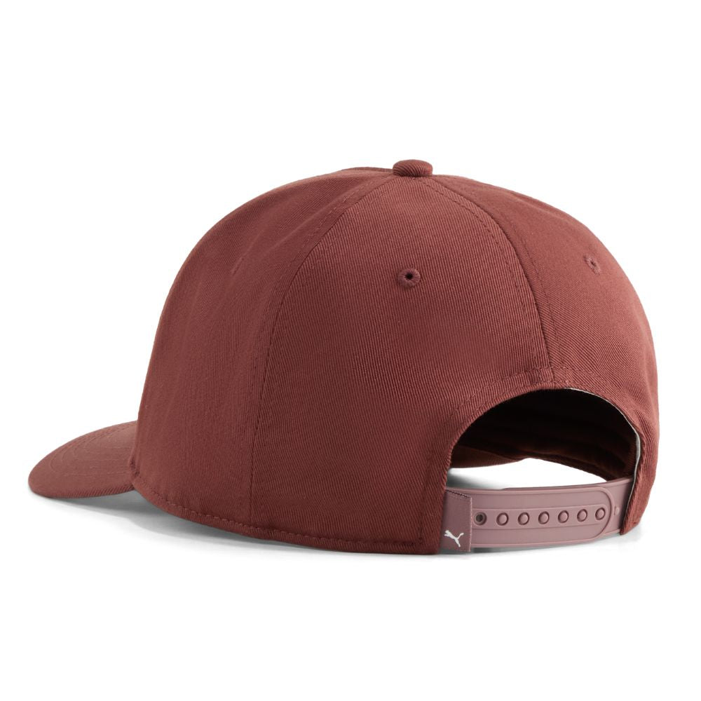 PUMA Juniper Men's Golf Cap 2026 - Rich Cocoa / Warm White