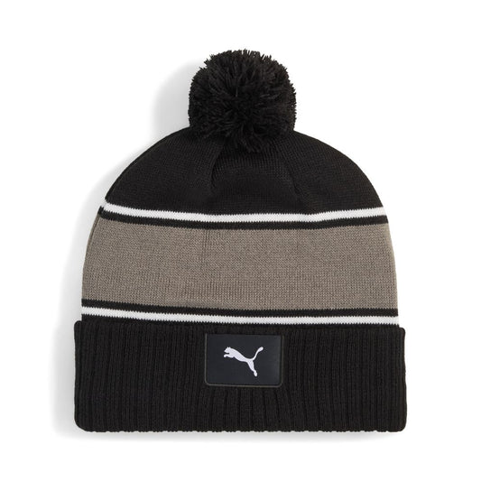 PUMA Sport Men's Golf Pom Beanie 2026 - Black / Shady Grey Black / Shady Grey