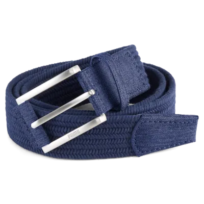 PUMA Stretch Weave Golf Belt 2026 - Deep Navy Deep Navy S/M
