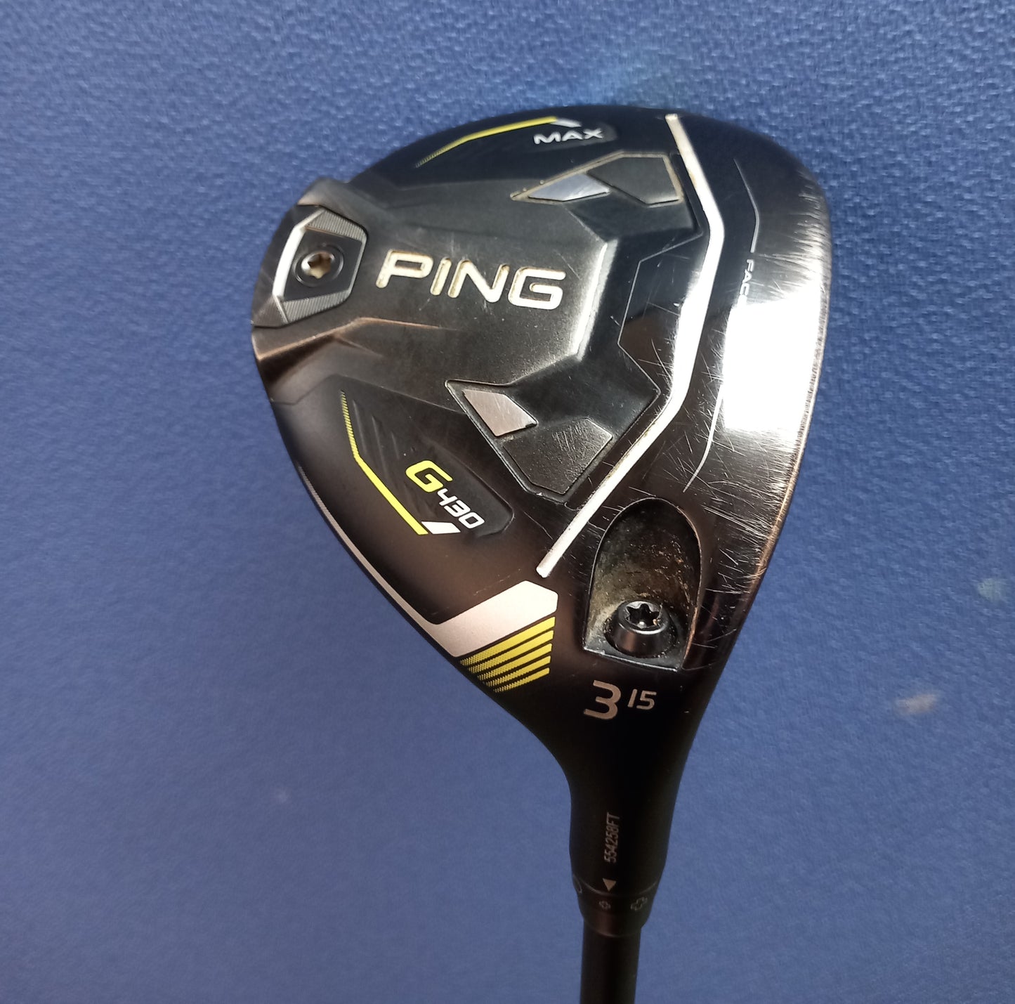 Ping Golf G430 MAX Mens Right Hand 3 Wood Stiff Pre Owned
