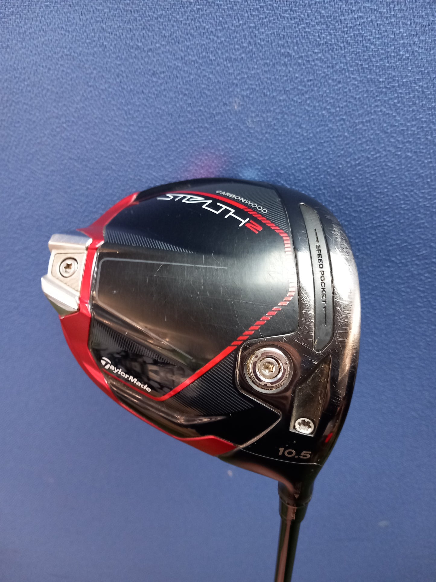 TaylorMade Golf Stealth 2 Mens Right Hand Driver 10.5 Stiff Pre Owned