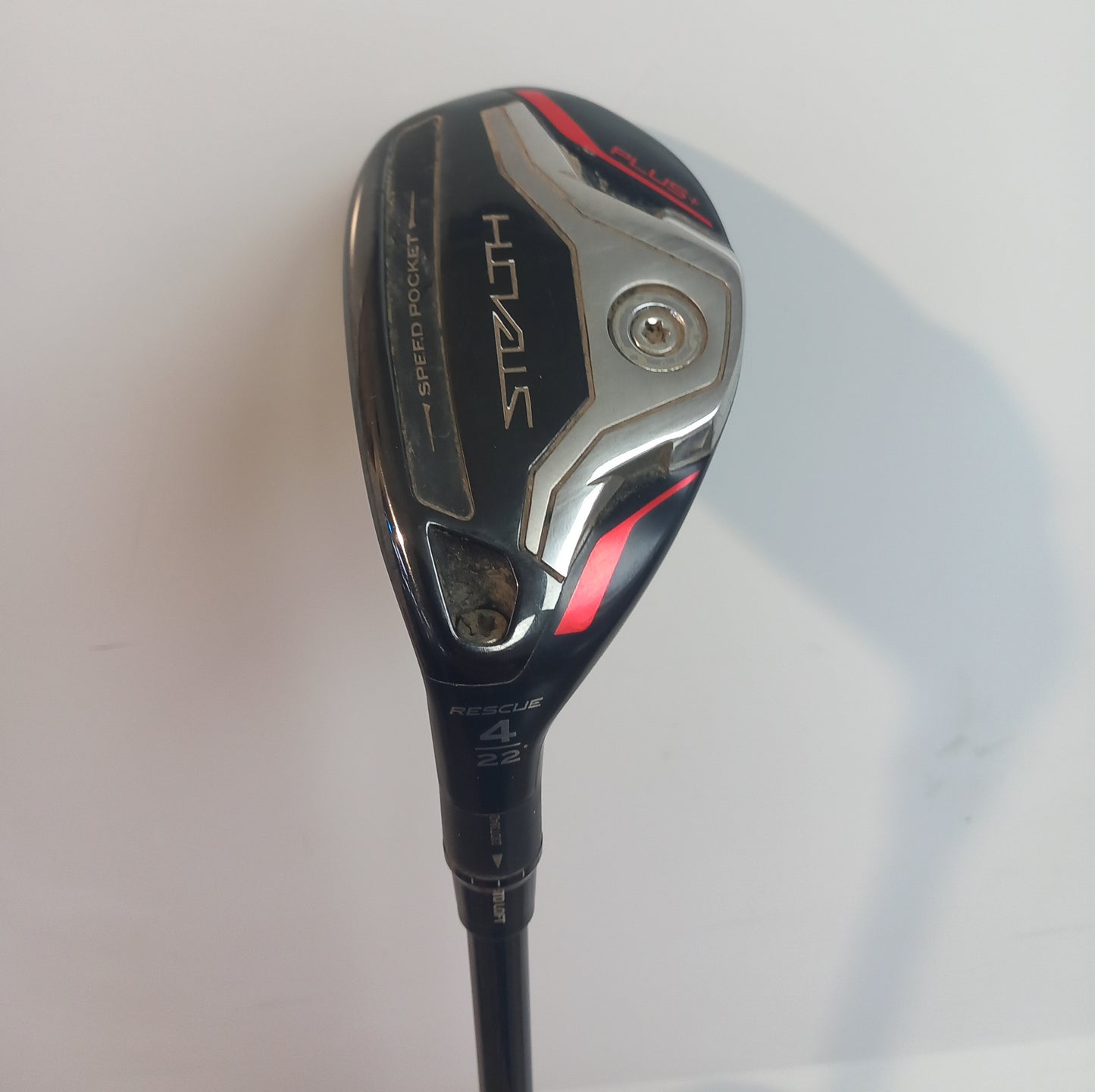 Taylormade Golf Mens Left Hand Stealth+ 4 Hybrid Regular Pre Owned
