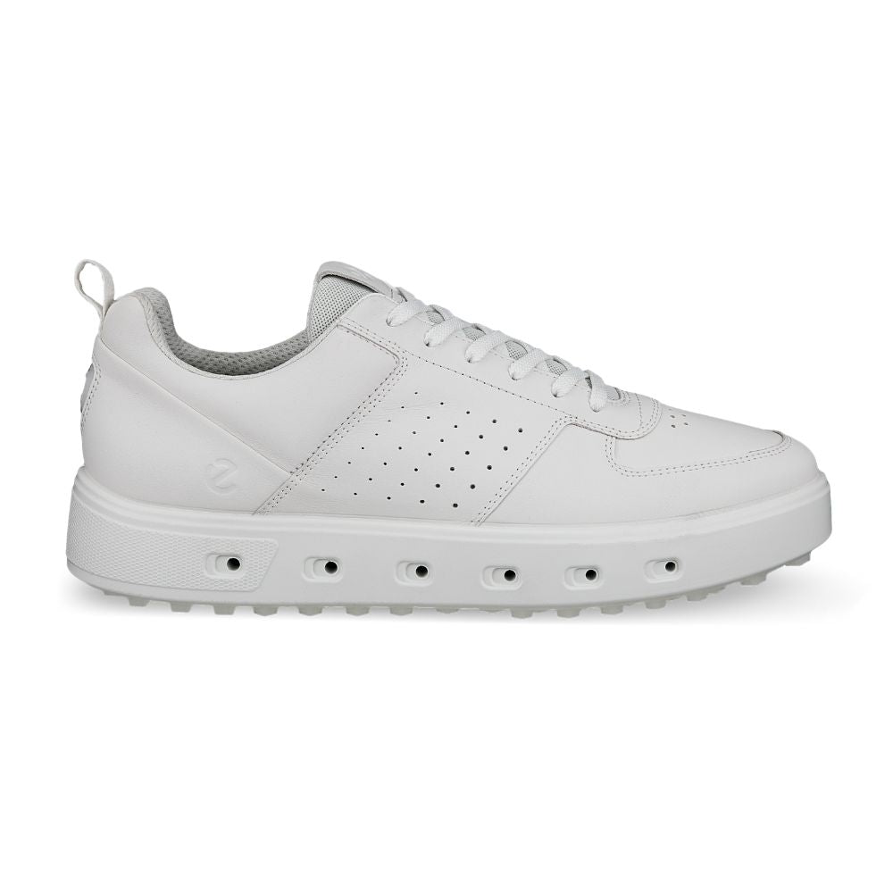 Ecco Street 720 Mens Spikeless Golf Shoes 2025 - 111704-01007 White EU41 UK7.5