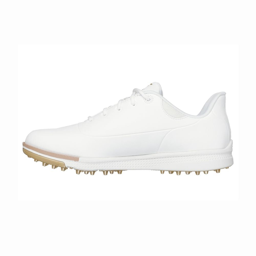 Skechers Jasmine 2 Ladies Spikeless Golf Shoes 2025 - White / Gold
