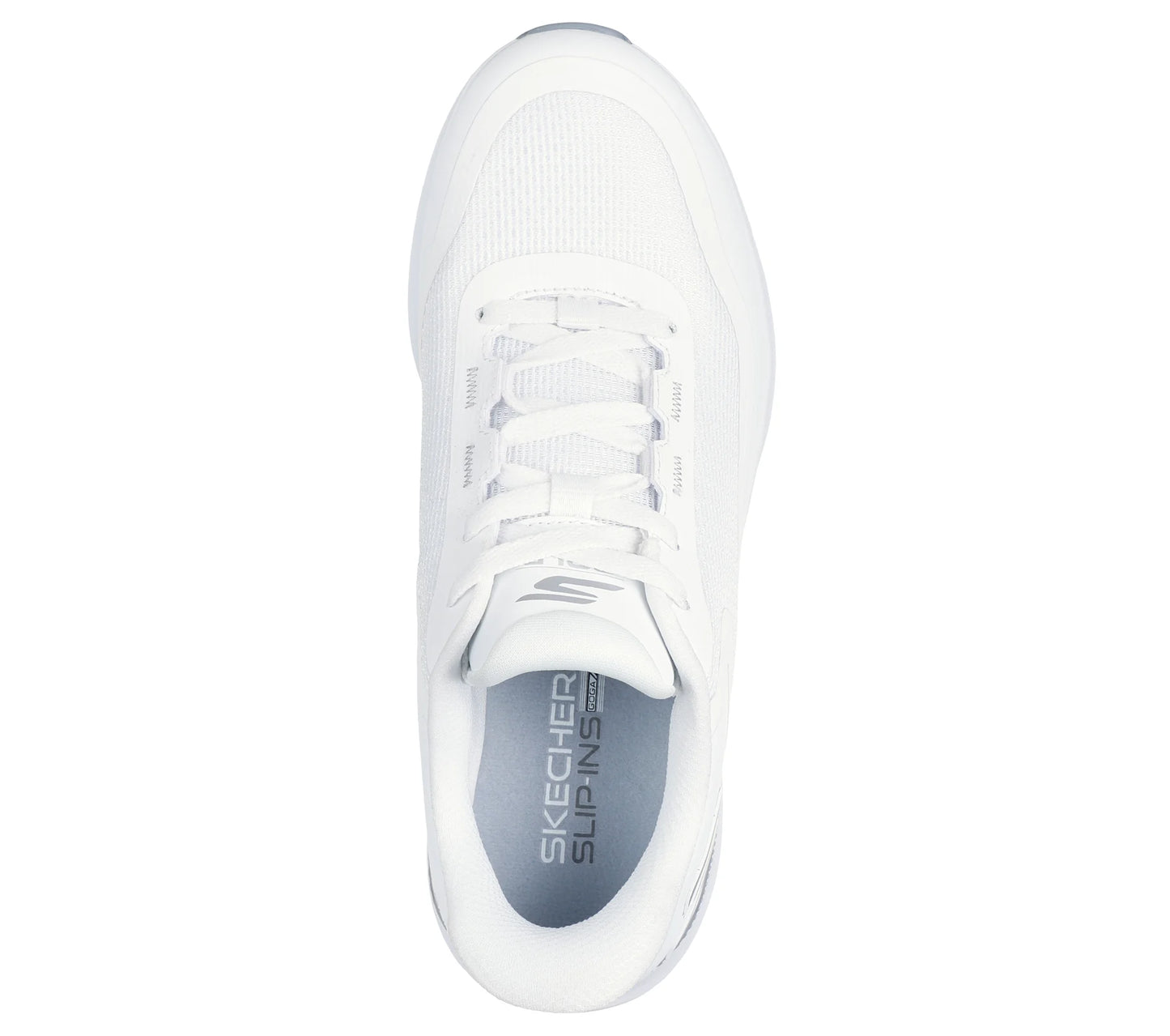 Skechers Go Golf Flight Ladies Golf Shoes 123131 - White/Silver