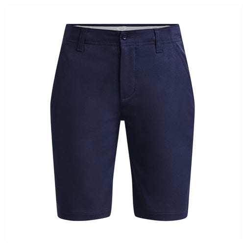 Under Armour Boy's Matchplay Junior Golf Shorts 2025 - 1361773-410 Midnight Navy / Halo Gray 410 M