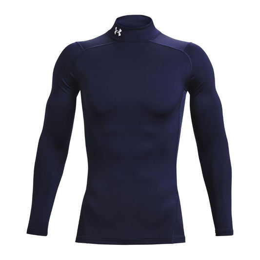 Under Armour Golf CG Comp Mock 2024 1366072-410 Midnight Navy / White 410 S