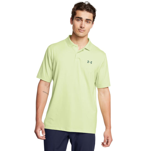 Under Armour Performance 3.0 Golf Polo Shirt - 1377374-383 Retro Green / Green 383 M