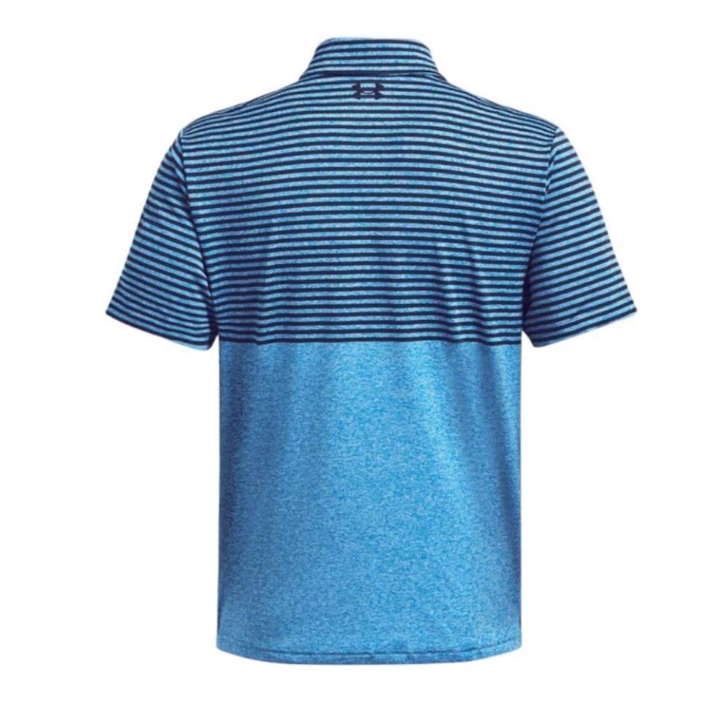 Under Armour UA Playoff 3.0 Stripe Golf Polo Shirt 1378676-407   