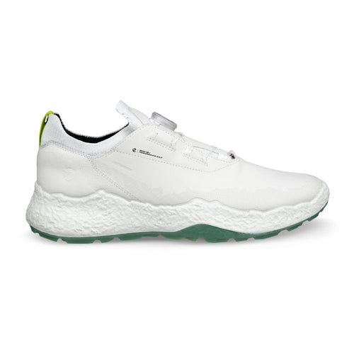 Ecco Biom H5 BOA Leather Men's Spikeless Golf Shoes - 138074-01007 White EU41 UK7.5
