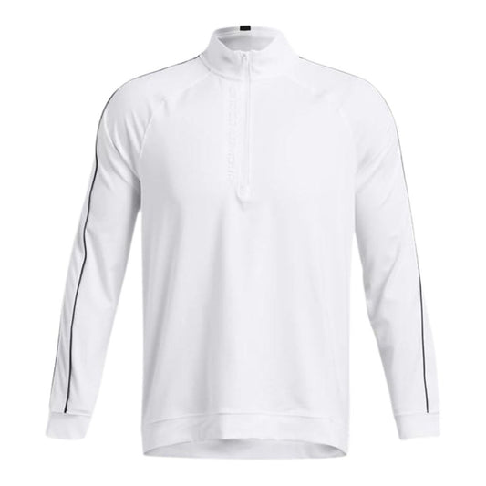 Under Armour Golf Storm Mid Layer 1/2 Zip Pullover Top 1383143-100 White / White 100 M 