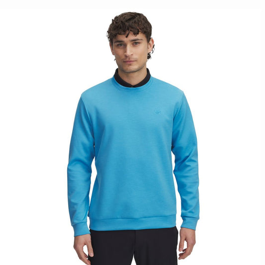 Under Armour Drive Midlayer Crew Mens Golf Sweater 2025 - 1387122-452 Ether Blue / Ether Blue 452 M