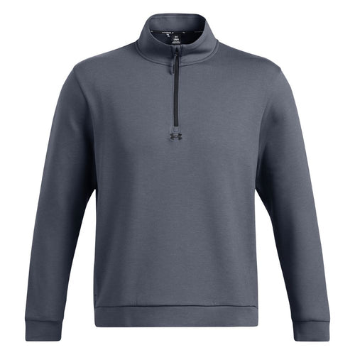 Under Armour Drive Midlayer Men's Golf Pullover - 1387124-044 Downpour Grey / Gravel / Downpour Grey 044 M