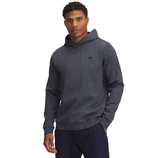 Under Armour Drive Golf Midlayer Hoodie Top 2025 - 1389384-410 Midnight Navy / Midnight Navy 410 M