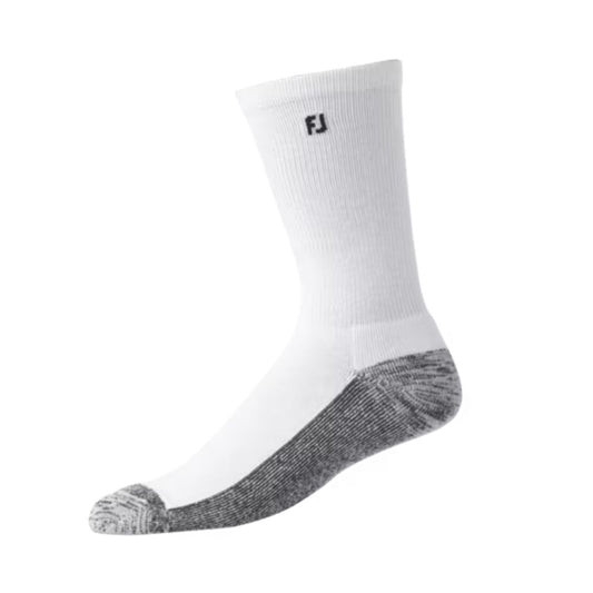Footjoy ProDry Crew Socks Single 17023 - White White 7-11 