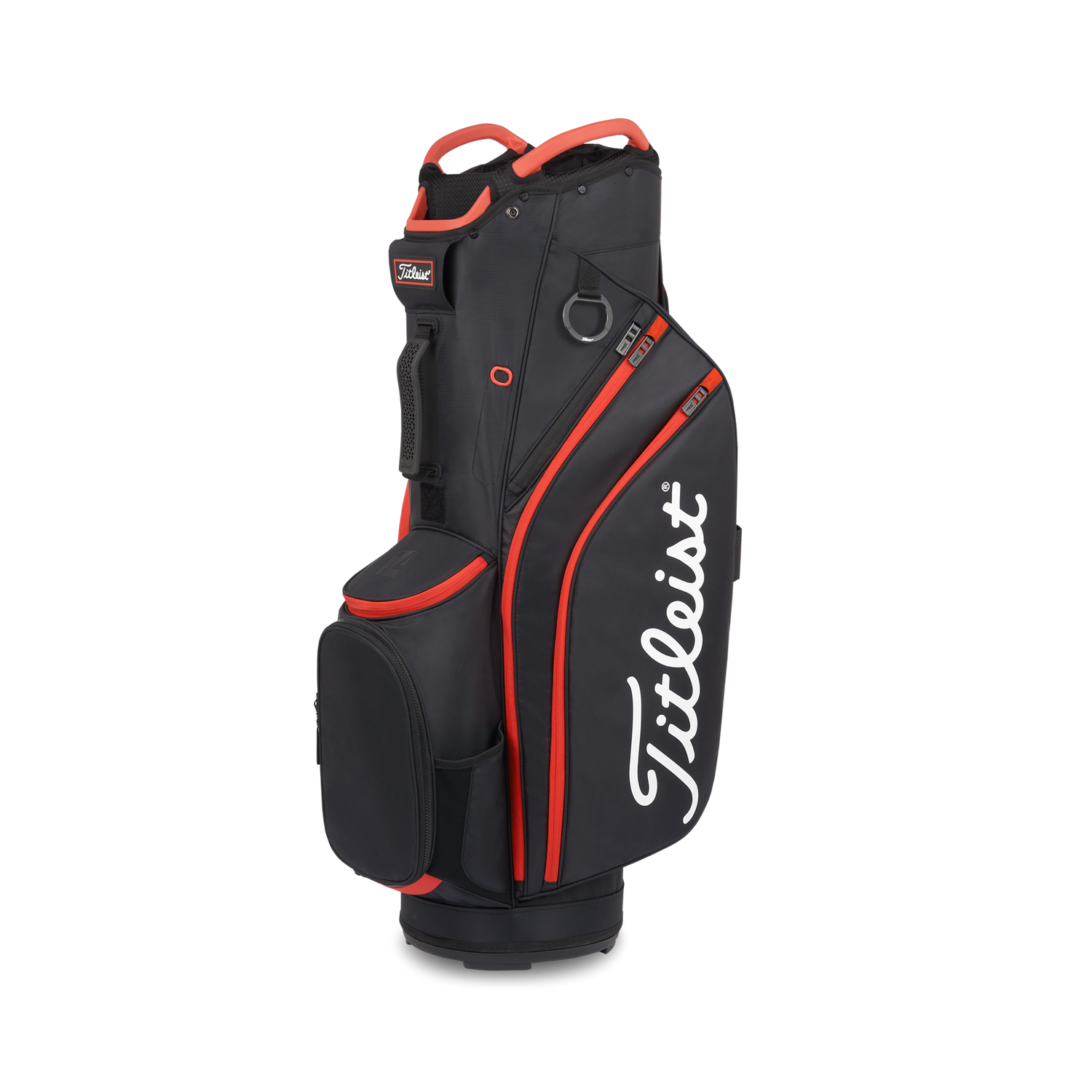 Titleist Golf Cart 14 Way Cart Bag Black/Red  