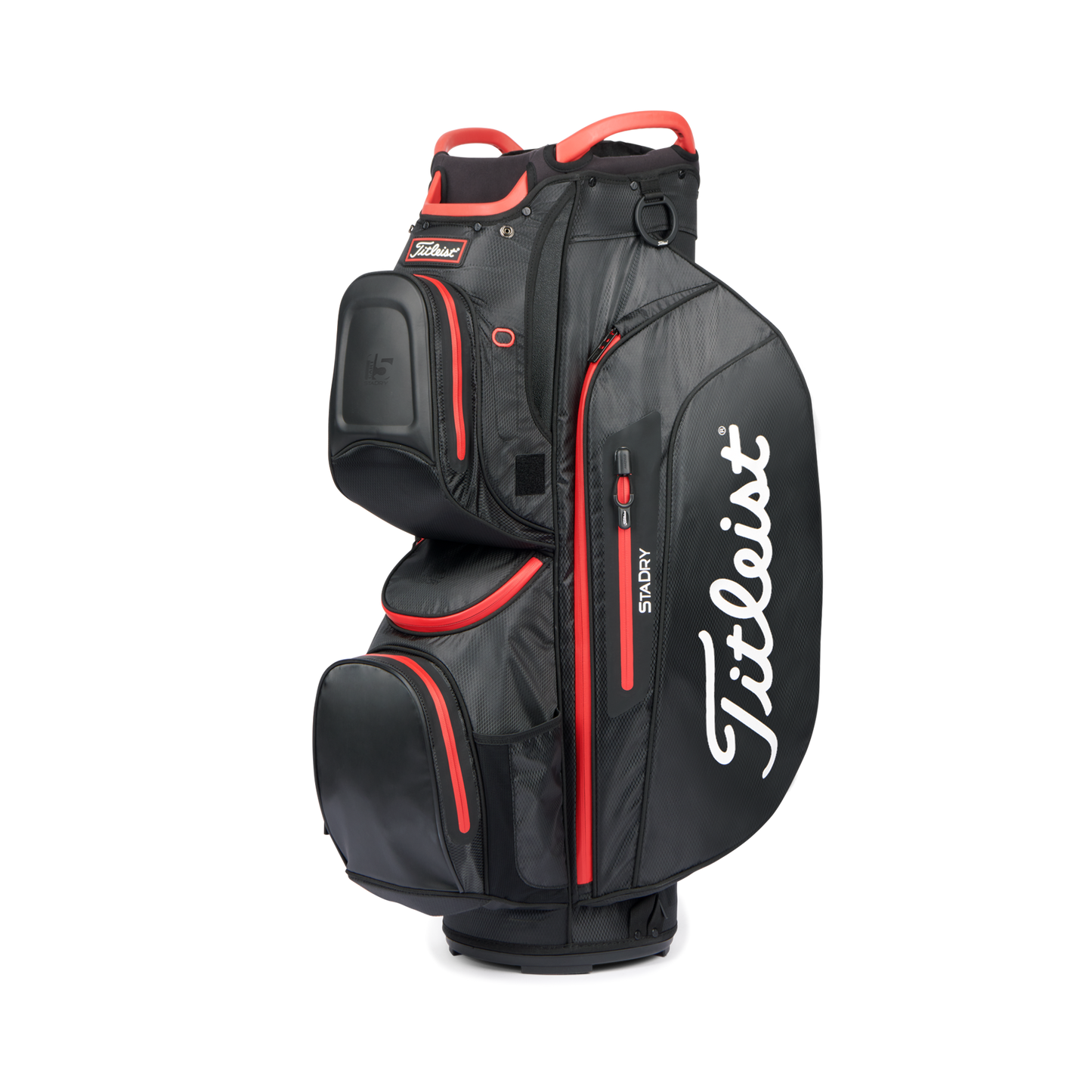 Titleist Golf Cart 15 StaDry Cart Bag Black/Red  