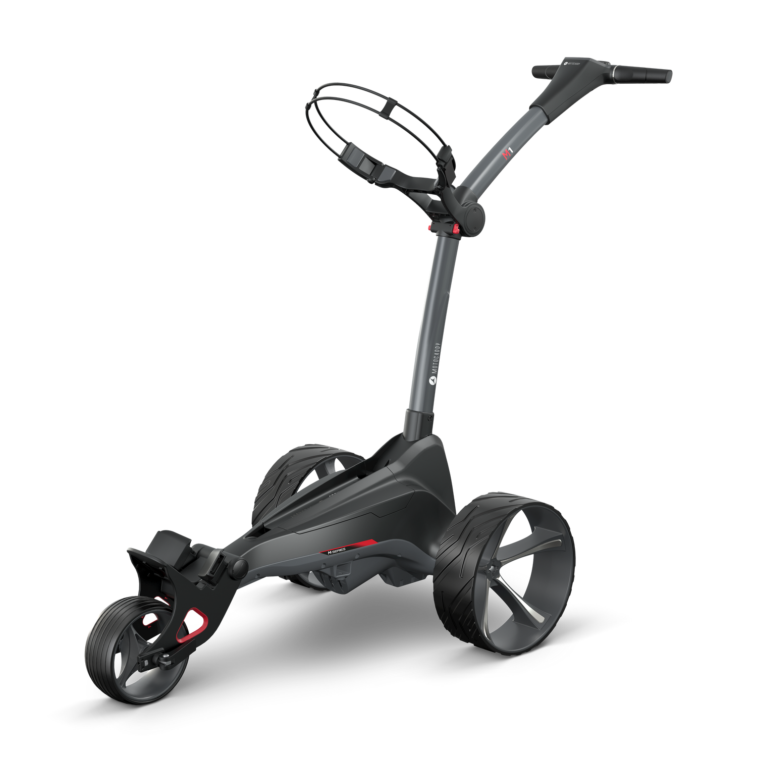 Motocaddy M1 Standard Electric Golf Trolley w/ FREE GIFT 18 Hole Umbrella Holder