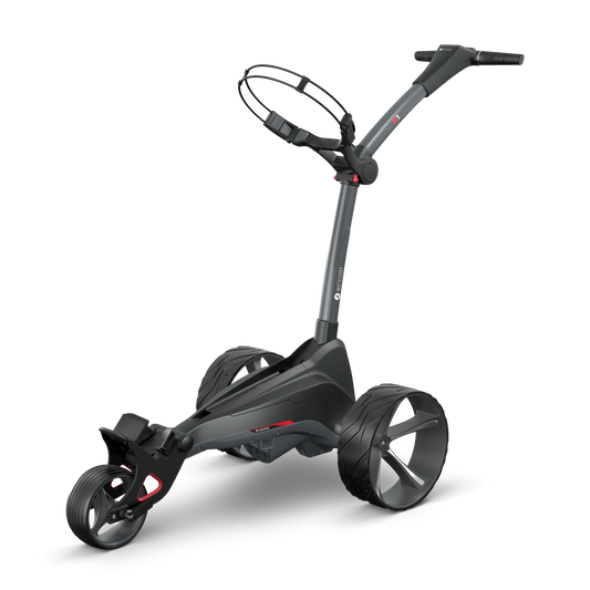 Motocaddy M1 Standard Electric Golf Trolley w/ FREE GIFT 18 Hole Umbrella Holder
