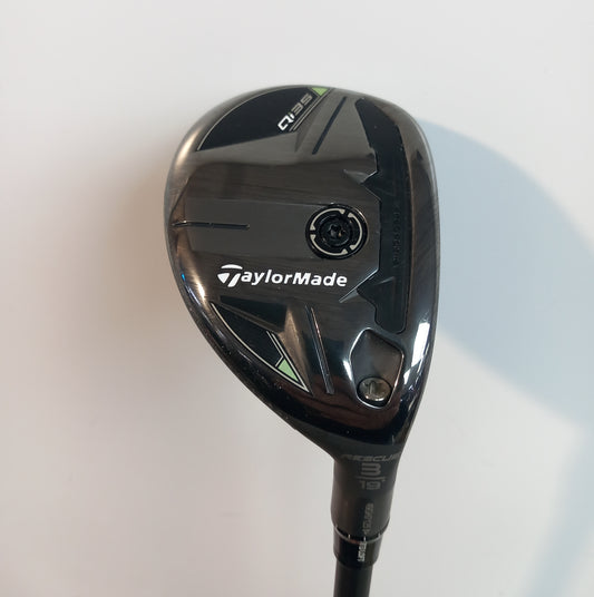TaylorMade Qi35 Hybrid Mens Right Hand No3 Stiff Ex Demo No Headcover
