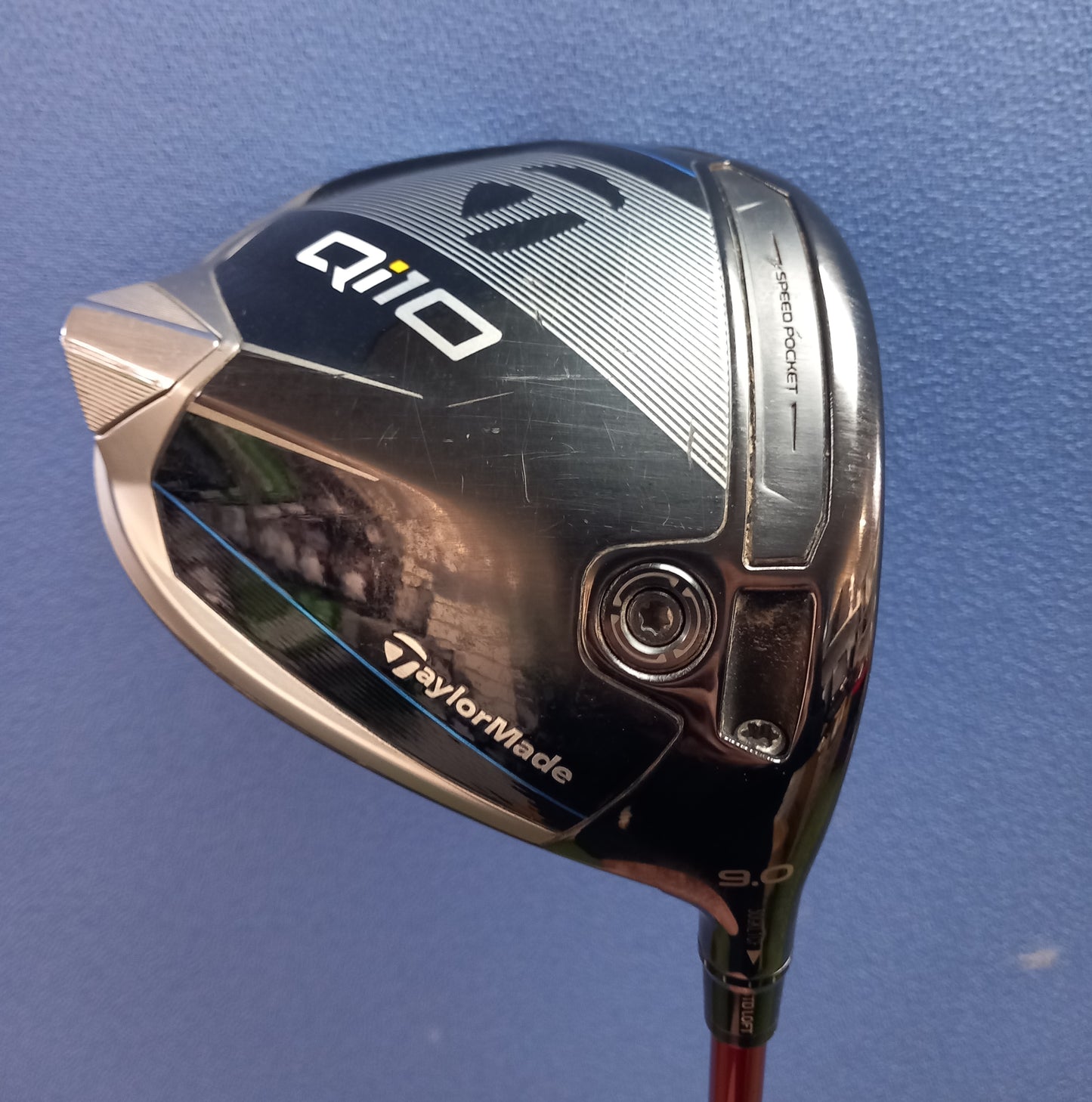 TaylorMade Qi10 Driver Mens Right Hand 9 Degree Regular Pre Owned