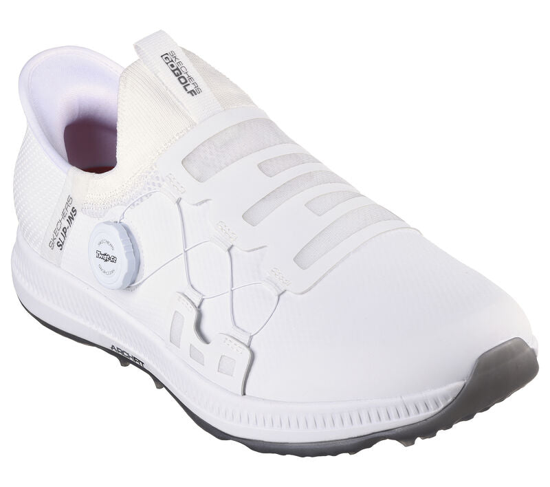Skechers Go Golf Elite 5 Slip In Spikeless Golf Shoes 214066 White 8 