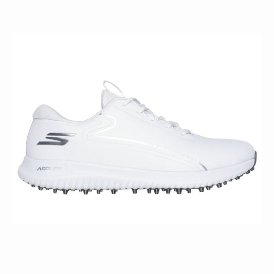 Skechers Go Golf Max 3 Spikeless Golf Shoes 2025 - White / Silver White / Silver 8