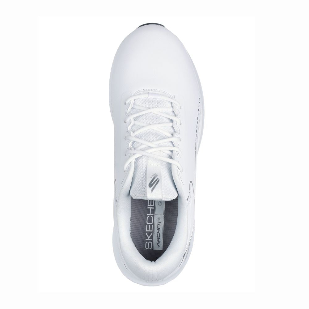 Skechers Go Golf Max 3 Spikeless Golf Shoes 2025 - White / Silver