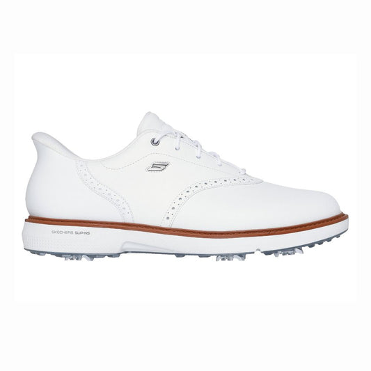 Skechers Prestige Spikeless Golf Shoes 2025 - White White 8