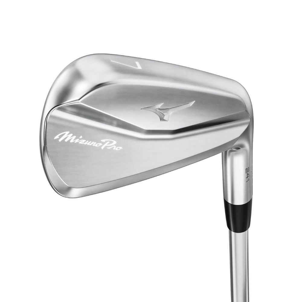 Mizuno Golf Pro 241 Forged Steel Irons 4-PW Stiff Flex KBS Tour 120 Right Hand