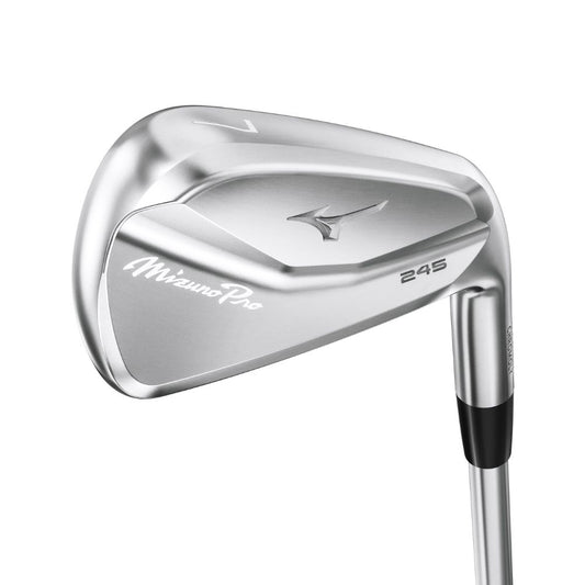 Mizuno Golf Pro 245 Forged Steel Irons 2024 4-PW Regular Flex Dynamic Gold 100 Right Hand