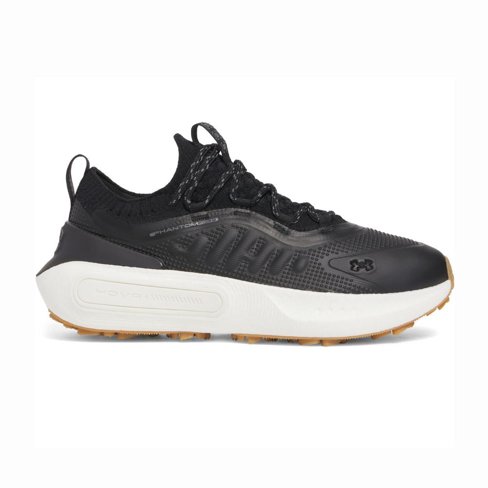Under Armour Phantom Fore Mens Spikeless Golf Shoes 2025 - 3027876-001 Black / Black / /Metallic Gun Metal 001 8