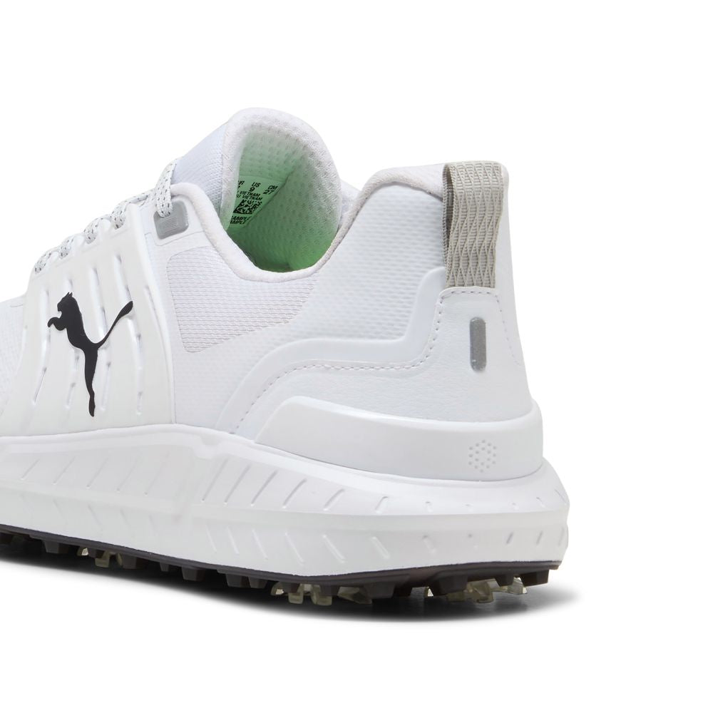 PUMA IGNITE Elevate 2 Tour Spiked Golf Shoes 2026 - White / Black