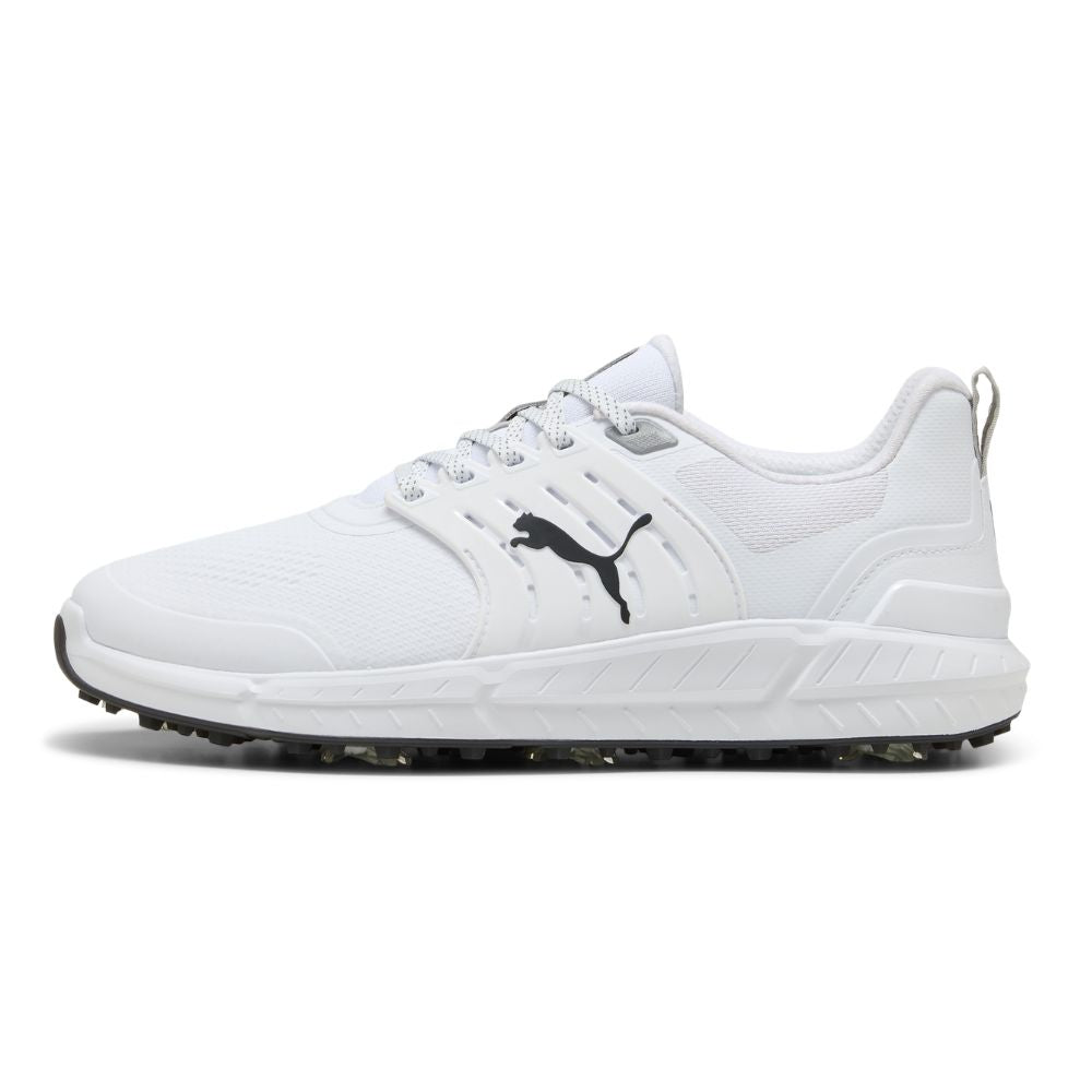 PUMA IGNITE Elevate 2 Tour Spiked Golf Shoes 2026 - White / Black