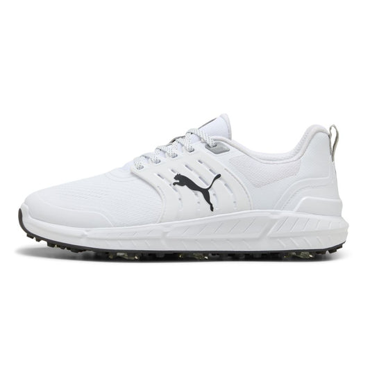 PUMA IGNITE Elevate 2 Tour Spiked Golf Shoes 2026 - White / Black White / Black 7