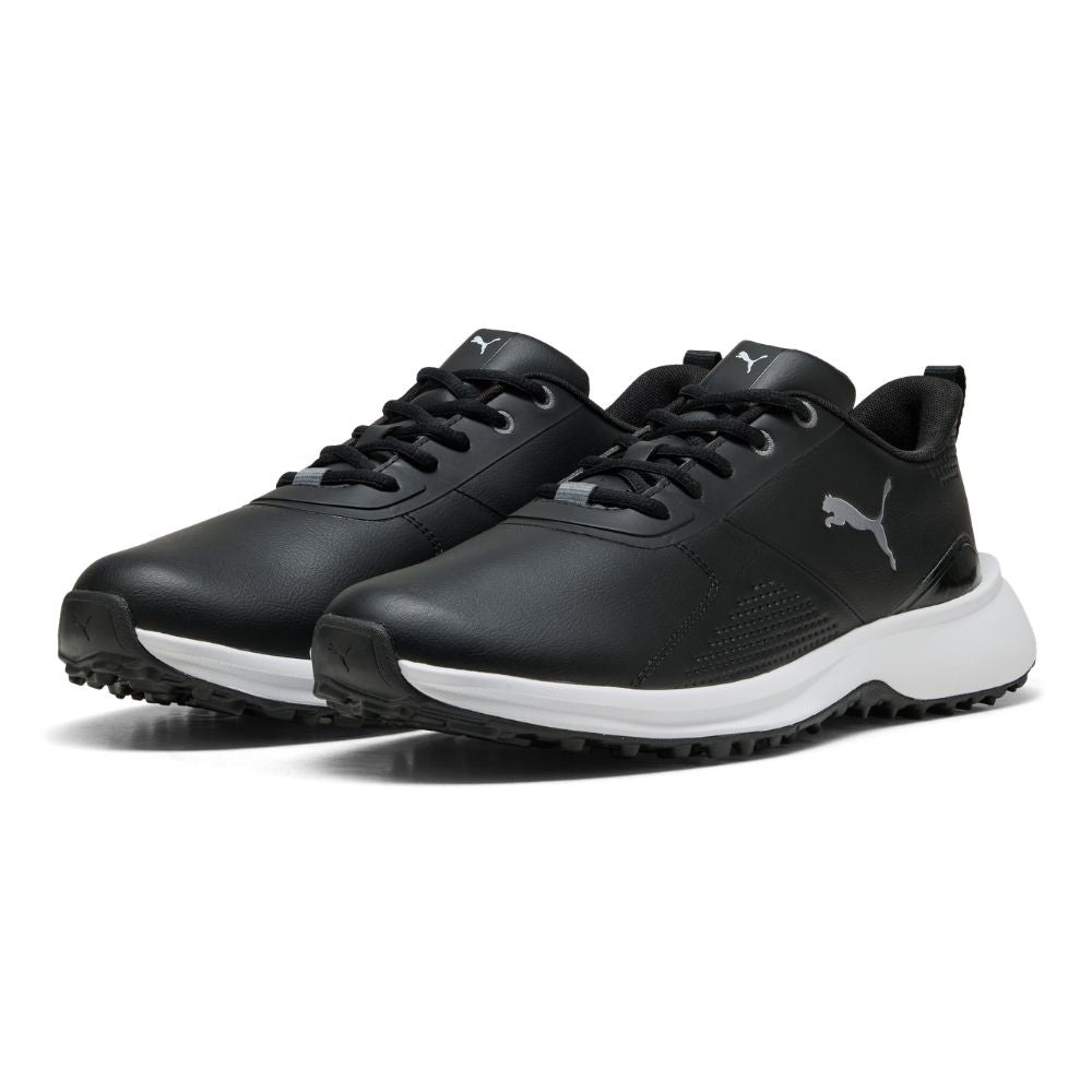 PUMA Fusion Grip 6 Evo Spikeless Golf Shoes 2026 - Black / Silver
