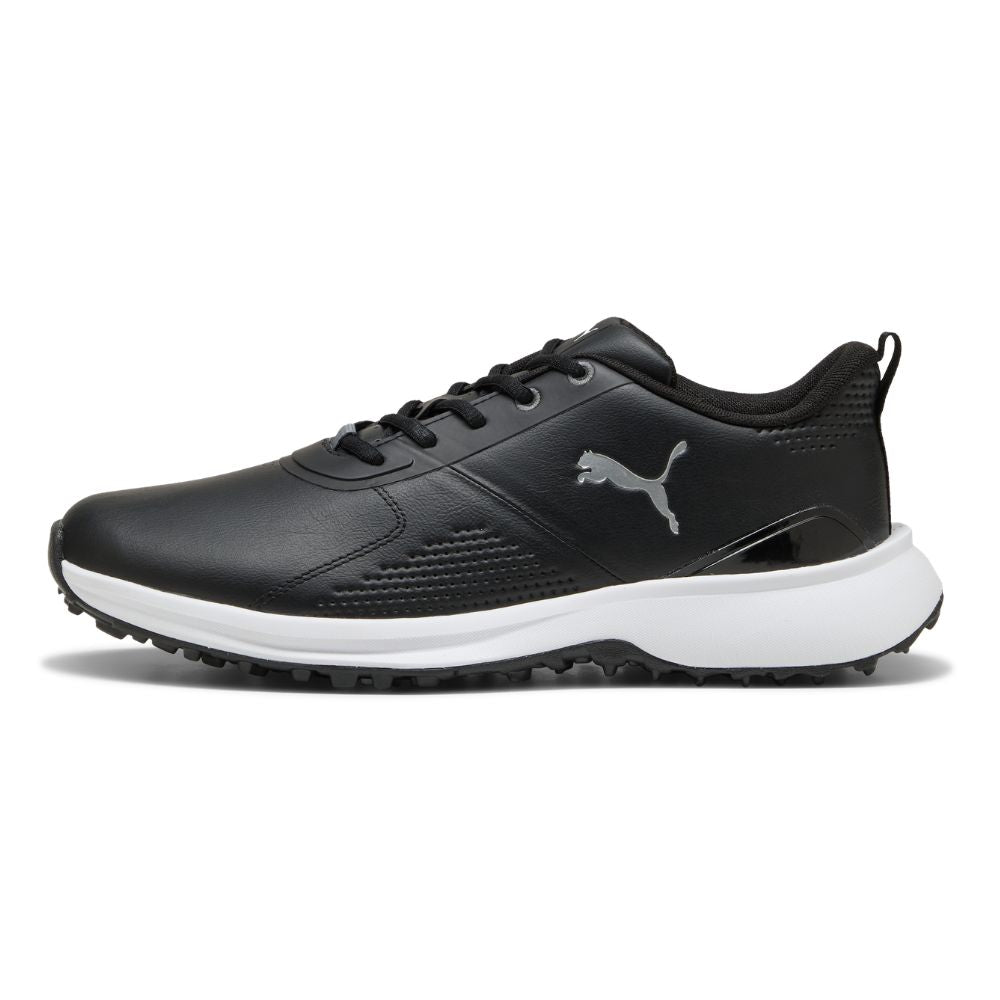 PUMA Fusion Grip 6 Evo Spikeless Golf Shoes 2026 - Black / Silver Black / Silver 7