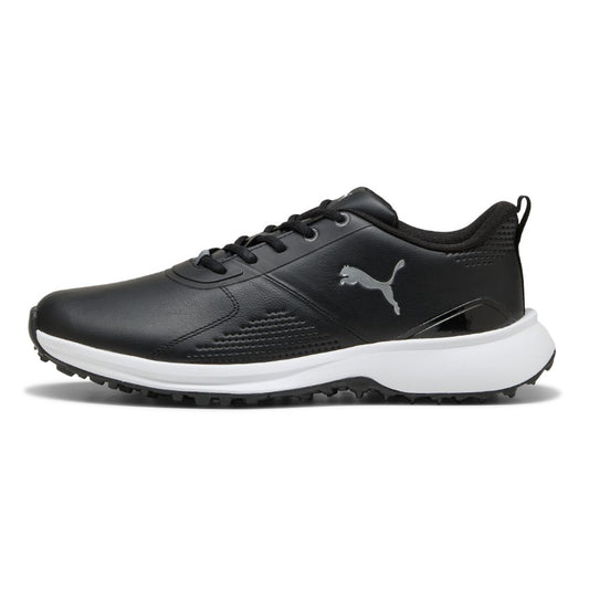 PUMA Fusion Grip 6 Evo Spikeless Golf Shoes 2026 - Black / Silver Black / Silver 7