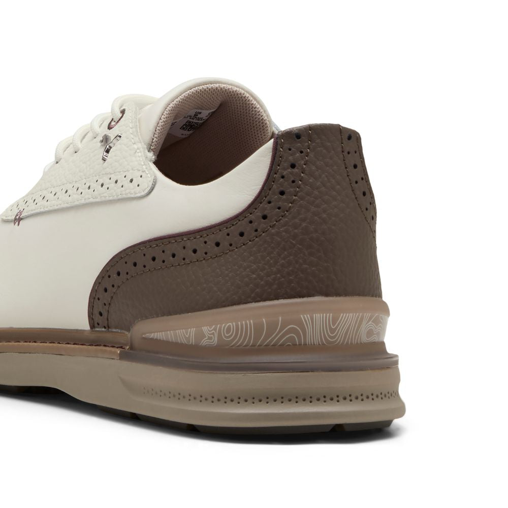 PUMA Avant 2.0 Spikeless Golf Shoes 2026 - Warm White / Mouse Grey / Totally Taupe