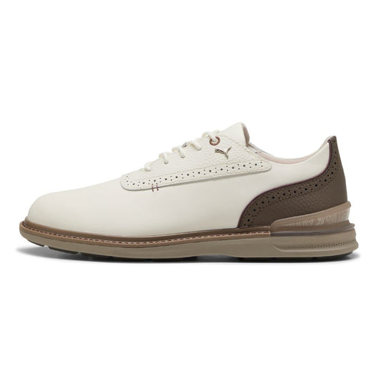PUMA Avant 2.0 Spikeless Golf Shoes 2026 - Warm White / Mouse Grey / Totally Taupe