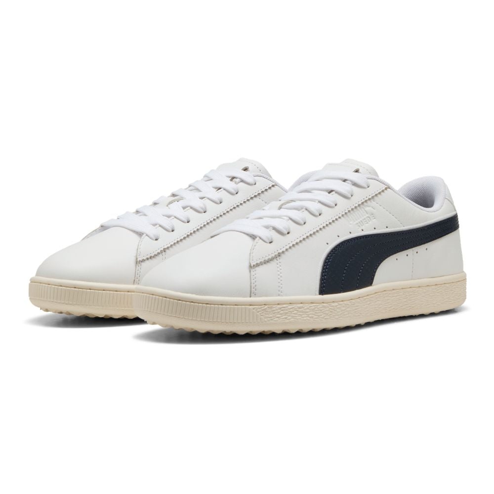 PUMA Golf Suede G 2026 - White/Deep Navy / Warm White