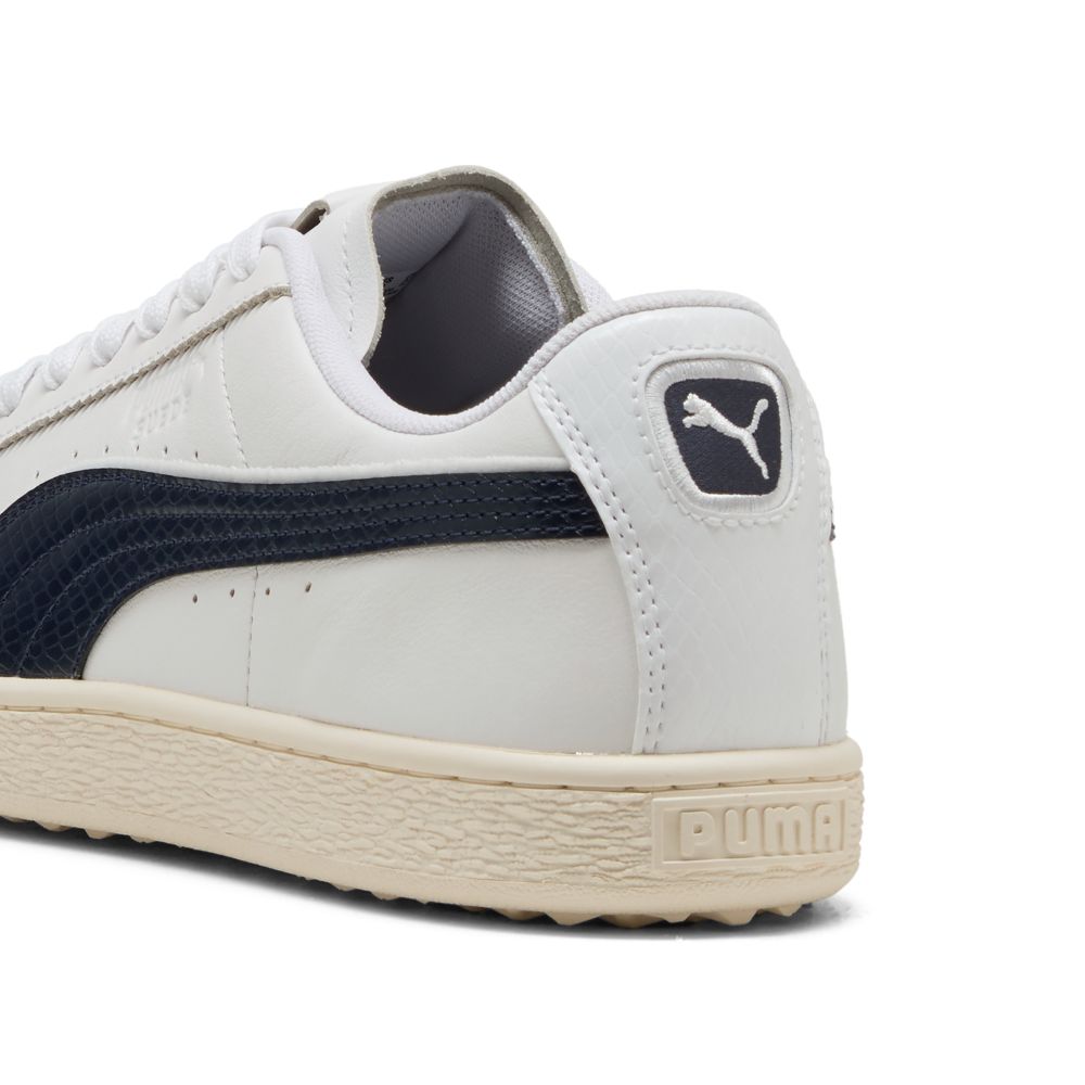 PUMA Golf Suede G 2026 - White/Deep Navy / Warm White